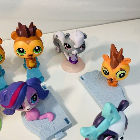 Littlest Pet Shop Lot (11) Hasbros McDonald’s LPS Toys Happy Meals - Picture 3 of 6